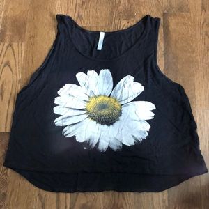 Basic Daisy crop tank top